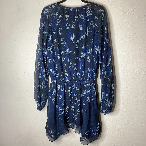 Ramy Brook Silk Animal Print Dress XS - Picture 3 of 12